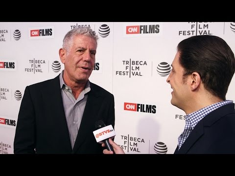 Anthony Bourdain at the "Jeremiah Tower: The Last Magnificent" Tribeca Film Festival Premiere