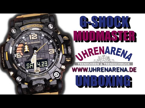 Casio G-Shock Mudmaster GWG-2000-1A5ER | Unboxing | 4K | Uhrenarena