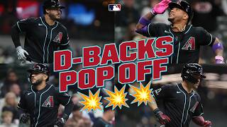 D-backs crush 4 HRs in Milwaukee ???? (Adrian Del Castillo, Nolan Arenado, Ketel Marte, Corbin Carroll)