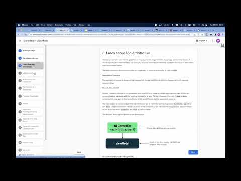 Lecture 8, App architecture (UI layer)