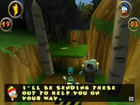 Playthrough: Donald Duck - Goin' Quackers 02 - Duckie Mountain - Forest Edge