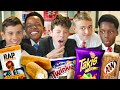 British Highschoolers Try American Snacks For The First Time