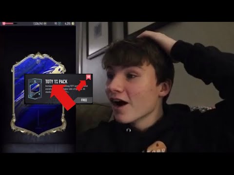 I OPENED 100 *1% TOTY CHANCE* and got this.. Pacybits 20