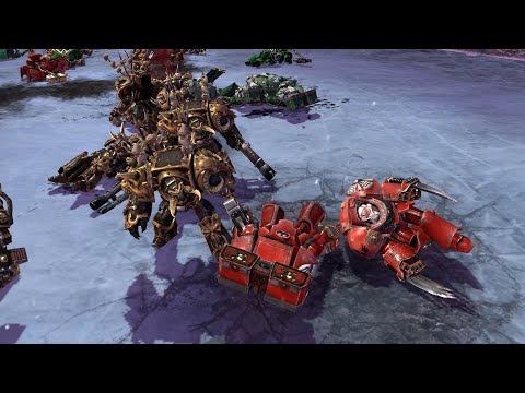 Black Legion vs Space Marines - Codex Mod - Warhammer 40K Dawn Of War 2 Retribution