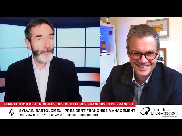 Interview de Sylvain Bartolomeu, président de Franchise Management, partenaire des Trophées des meilleures franchises de France 2026