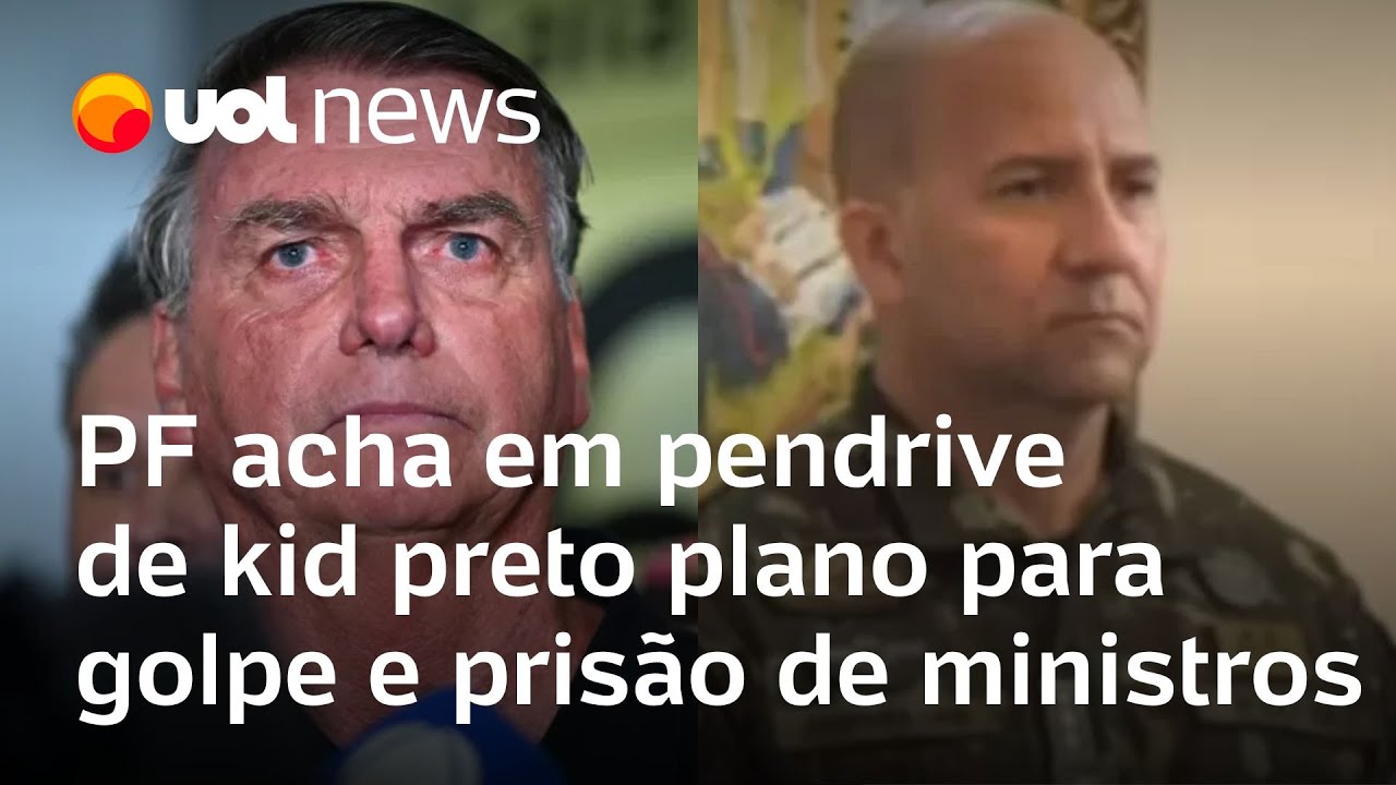 Kid preto tinha plano para golpe e prisão de ministros em pendrive, revela PF