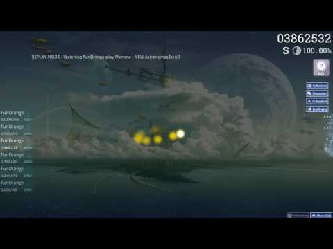 Memme - NEW Astronomas (mapped by rrtyui)