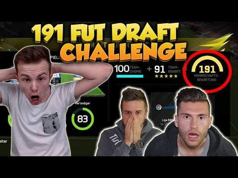 OMFG 191 Fut Draft Challenge mit Gamerbrother!! Wer gewinnt die 50€ ? Fifa 16 Ultimate Team