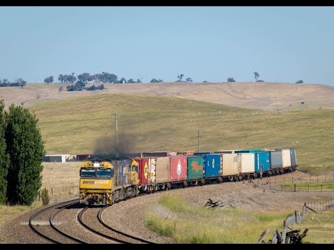 Pacific National 1PS6 through the Cullerin Range with NR81 and NR39