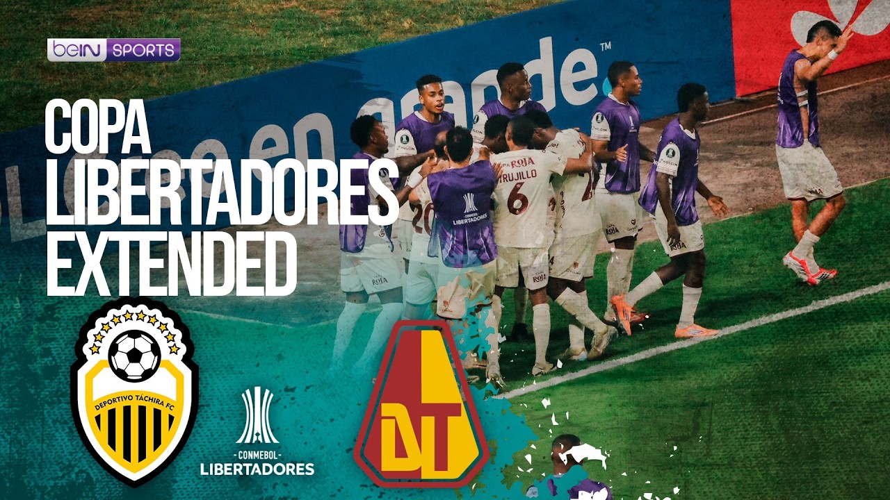Deportivo Táchira (VEN) vs Deportes Tolima (COL) |  EXTENDED HIGHLIGHTS Copa Libertadores | 02/19/20