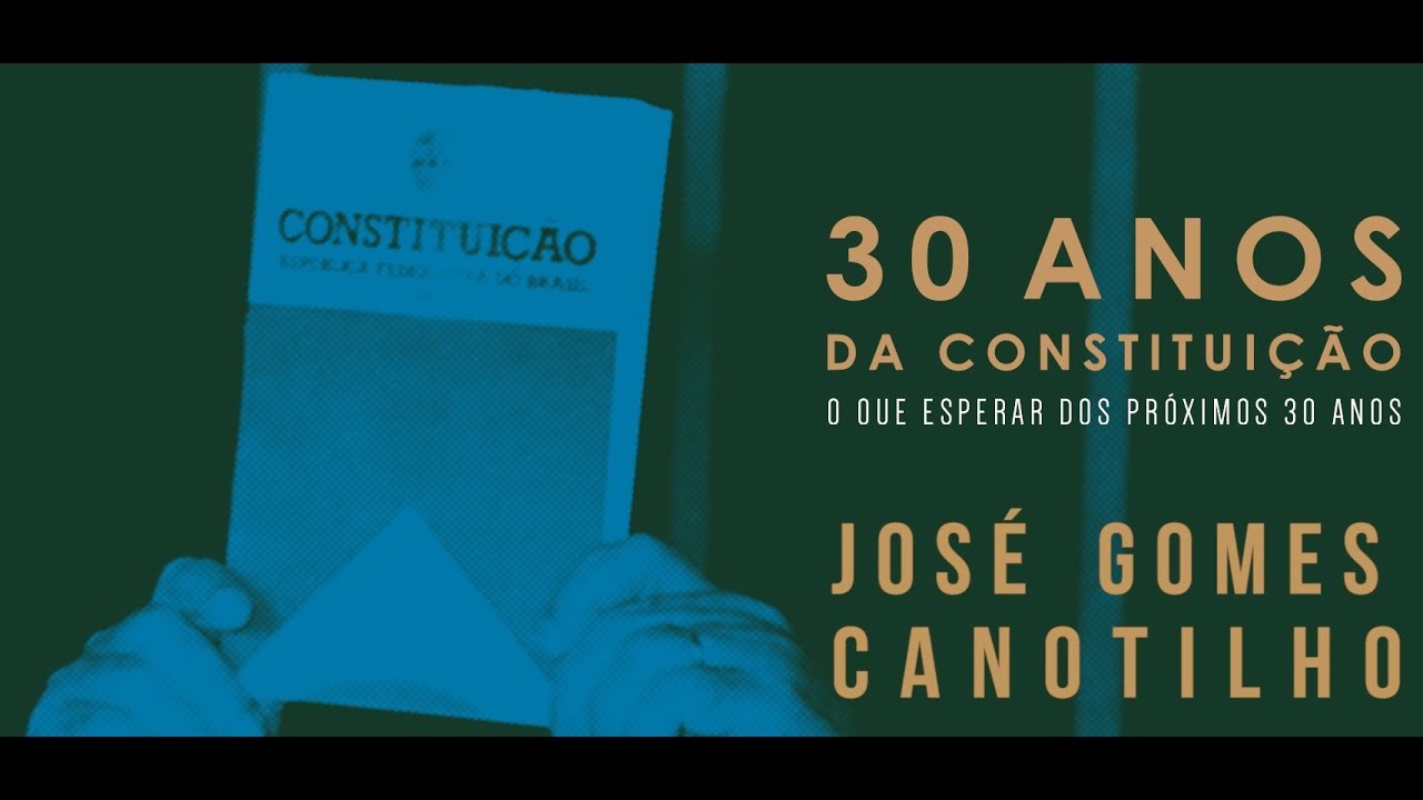Canotilho - Estado de Direito: 30 Anos