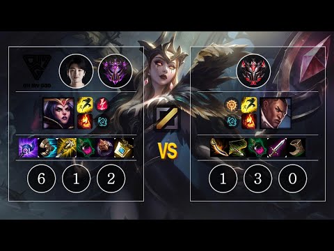 OMG icon LeBlanc vs Lucian Mid - KR Master Patch 10.11