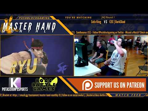 MHM13 [Wii U] - Sofa King (Luigi) vs E2C  DarkShad (Ryu) - [W] Round 1