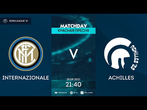 AFL21. Euroleague A1. Day 10. Internazionale - Achilles