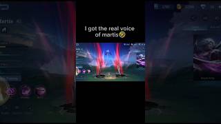 Download lagu MLBB REAL MARTIS VOICE #martis #mobilelegends #voice #shortsvideo #shortsfeed #shortsviral #shorts mp3