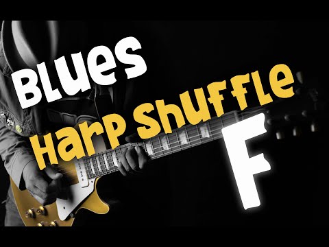Blues Backing Track Jam - Chicago blues - Ice B. - Blues Harp Shuffle in F