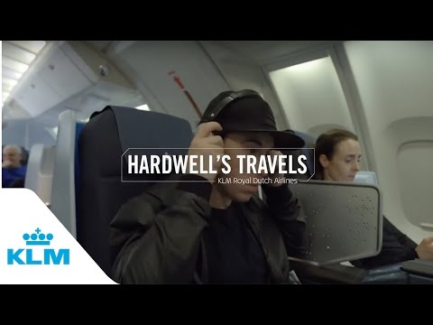 KLM - DJ Hardwell's travels to Las Vegas
