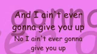 Give You Up Stereos Lyrics