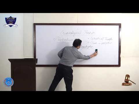 Criminology(optional Subject) LLB Part-III Lecture-2