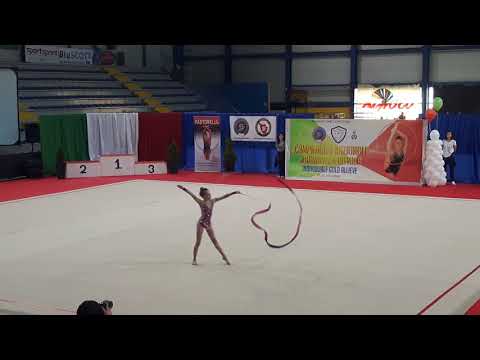 Martina Lamberti (2006) nastro camp.nazionale GOLD A3 2017 ginn.Marino