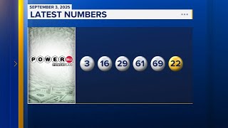 Powerball ticket worth $1M sold in Illinois after winning numbers drawing