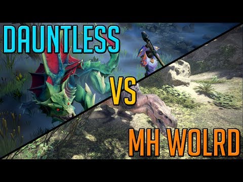 Dauntless VS Monster Hunter World [My Thoughts]