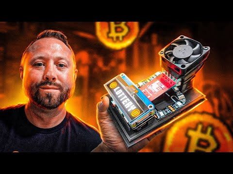 SOLO MINING BITCOIN Made EASY with this New CRYPTO MINER! Bitcoin Merch Mars Lander