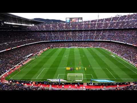 Gol de falta de Messi al Atlético de Madrid