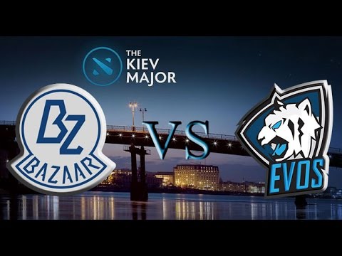 TEAM BAZAAR VS EVOS The Kiev Major SEA Qualifier