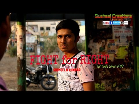 FIGHT for RIGHT This shortfilm Based on True Events #WorldEnvironmentDay By Susheel Creations