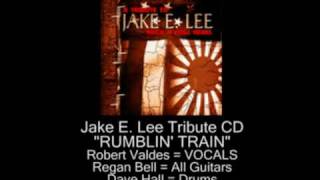 Jake E Lee Badlands - Rumblin&#39; train cover