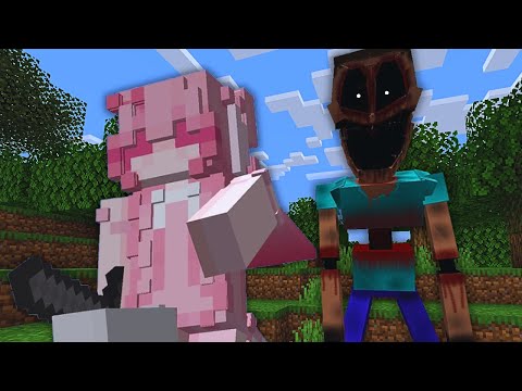 SOMETHING STRANGE IS CHASING ME IN MINECRAFT