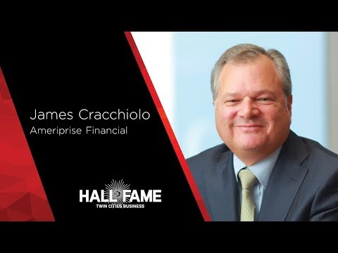 2018 Minnesota Business Hall of Fame: James Cracchiolo presented by Karen Wilson Thissen