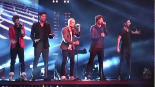 The Wanted - Warzone (live in Sheffield 18.02.12) The Code