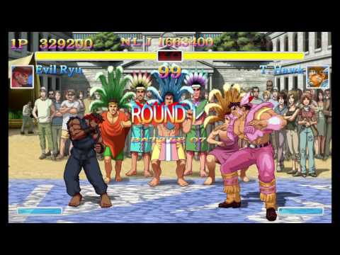 Arcade tough setting Ultra Street Fighter 2 The Final Challengers Nintendo Switch Docked Evil Ryu
