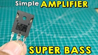 Download lagu TIP3055 Amplifier circuit | How to make Simple amplifier mp3 Download lagu TIP3055 Amplifier circuit | How to make Simple amplifier mp3