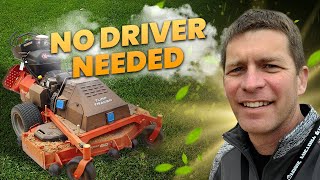Self Driving Zero Turn Mower in Action!