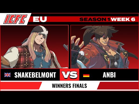 Snakebelmont (Axl) vs AnBi (Sol) Winners Finals - ICFC GGST EU: Season 1 Week 6