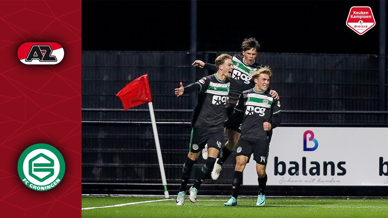 Jong AZ vs FC Groningen highlights