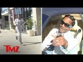 A$AP Rocky Jogging and Chatting, Still Working On New Album | TMZ Exclusive