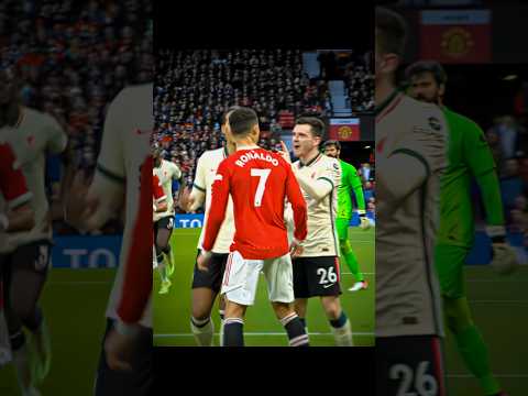 Ronaldo angry vs Liverpool 💀 #cristiano #shorts #football #edit #manutd  #edit #cr7 #viralvideo