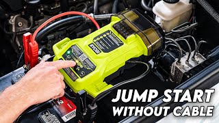 Ryobi One+ Car Jump Starter- Jump Start Your Car With a Power Tools Battery!