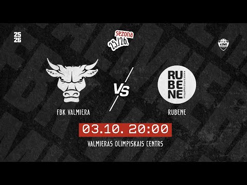 ELVI florbola līga: FBK Valmiera - RUBENE (03.10.2025)