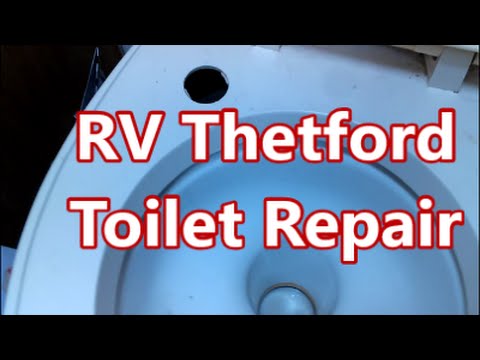 RV Thetford Toilet Leak Repair - Parts ARE Available - Part 1