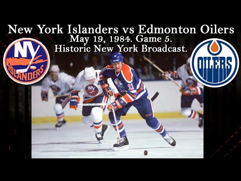 19840519G5 Edmonton Oilers vs New York Islanders Game 5 WOR New York Broadcast