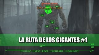 FALLOUT 4 | LA RUTA DE LOS GIGANTES | TODOS LOS BEHEMOTHS Y REINAS MIRELURK