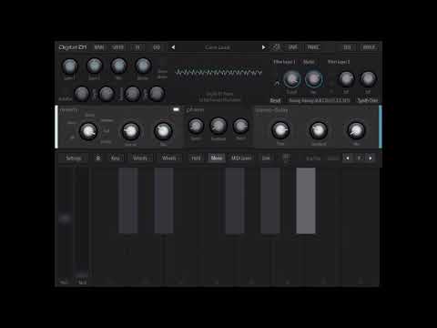 AudioKit TuneUp Demo: iPad: Synth One, Digital D1, and Wilsonic