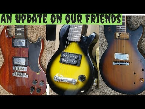 Hacked Up Gibson SG Part 2? + An Update On Our Friends - Les Paul Special + Epiphone Pee Wee