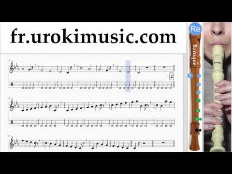 Cours de Flute à bec (B.) Sia - The Greatest Partie#1 um-829