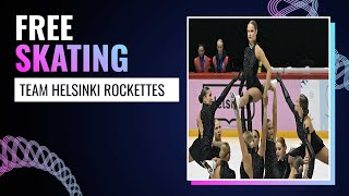 TEAM HELSINKI ROCKETTES (FIN) | Free Skating Helsinki 2025 | #WorldSynchro